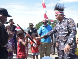 Lantamal X Jayapura Kobarkan Semangat Merah Putih di Pesisir Papua