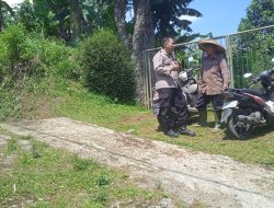 Polsek Ciawi Tingkatkan Keamanan Desa Lewat Sambang Bhabinkamtibmas