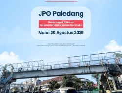 JPO Paledang Bogor Ditutup Mulai 20 Agustus Ini Alasannya!