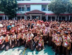 Meriahnya Pesta Siaga Pramuka di Bandung, Diikuti Ratusan Siswa