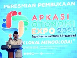 Presiden Prabowo Subianto Buka AOE 2025, Titip Pesan Kepala Daerah Perjuangkan Kepentingan Rakyat