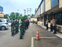 Prajurit Kodim Depok Turun Lapangan dalam Patroli Gabungan TNI Polri