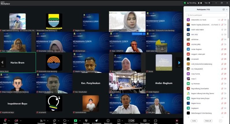 Pemkot Bandung Perkuat Keamanan Siber Lewat Kolaborasi dan Literasi Digital