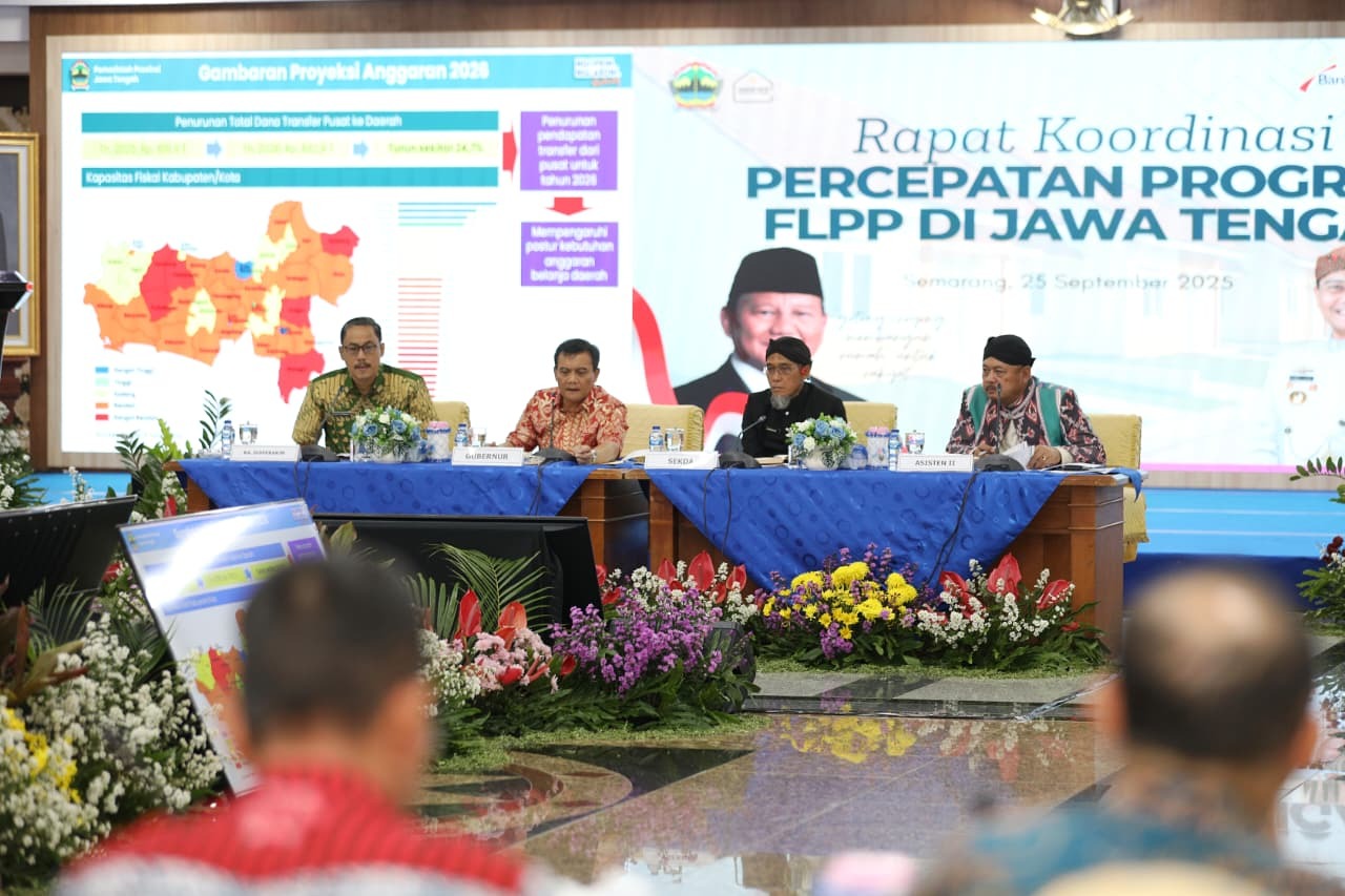 Pemprov Jateng Percepat Program FLPP untuk Dukung Target 3 Juta Rumah