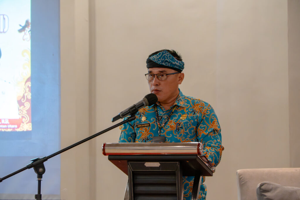 Kepala Badan Kesatuan Bangsa dan Politik (Kesbangpol) Kaltara, Jonilius, S.STP