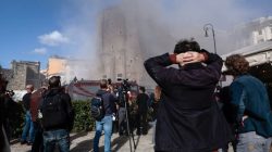 Menara Abad Pertengahan di Roma Runtuh Saat Operasi Penyelamatan, Satu Pekerja Masih Terjebak