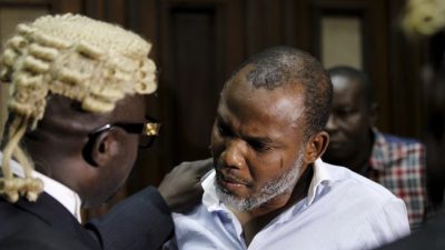 Pengadilan Nigeria Tentukan 20 November untuk Putusan Kasus Terorisme Pemimpin Separatis Nnamdi Kanu
