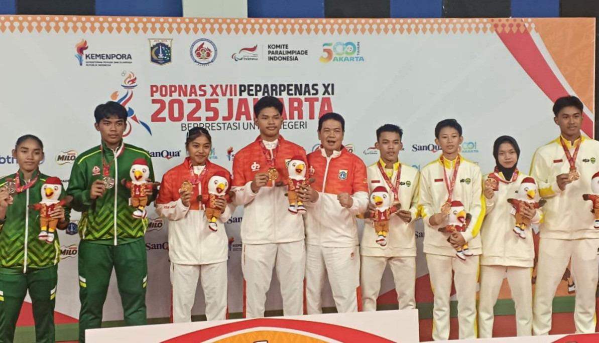 POPNAS XVII 2025 DKI Jakarta Juara Umum