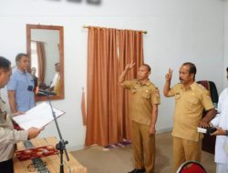 Belu Lantik Dua Penjabat Kades: Wabup Vicente Tekankan Pelayanan Publik dan Pengembangan Potensi Desa