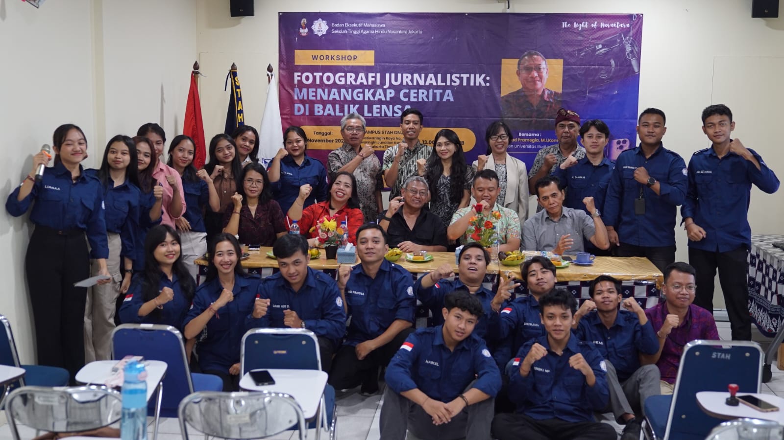 BEM STAH Dharma Nusantara Jakarta Gelar Workshop Fotografi “Menangkap Cerita di Balik Lensa