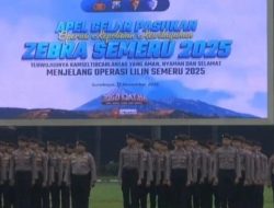447 Personel Diterjunkan dalam Operasi Zebra Semeru 2025, Polisi Fokus Tingkatkan Disiplin dan Keselamatan Berlalu Lintas