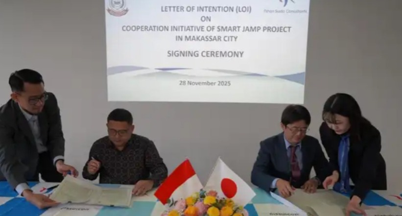 Pemkot Makassar resmi menandatangani Letter of Intent bersama Nihon SUIDO Tokyo