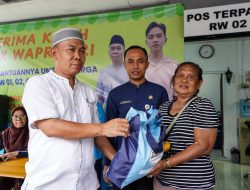 250 Warga Cempaka Baru Terima Bantuan Sembako dari Wakil Presiden