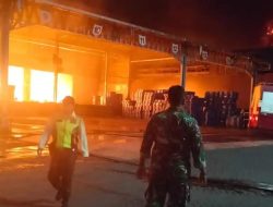 Gudang PT Dua Kelinci di Pati Terbakar, Pemadaman Libatkan Lebih Dari 25 Armada