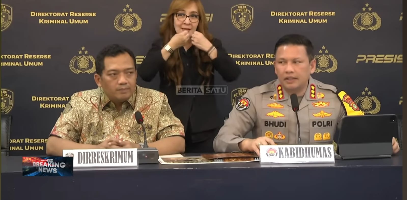 keterangan pers Polri dalam kasus dugaan penipuan wedding organizer (WO)