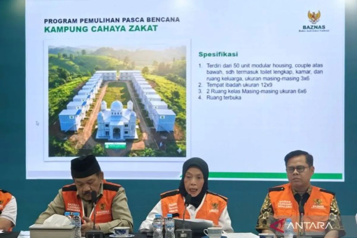 Baznas Fokus Pulihkan Masjid Terdampak Bencana demi Sambut Ramadhan 1447 H
