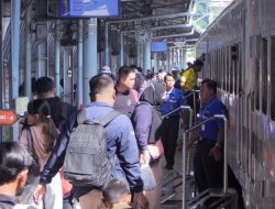 KAI Layani 1,76 Juta Penumpang Selama Libur Nataru, Kereta Api Tujuan Surabaya Masih Menjadi Favorit