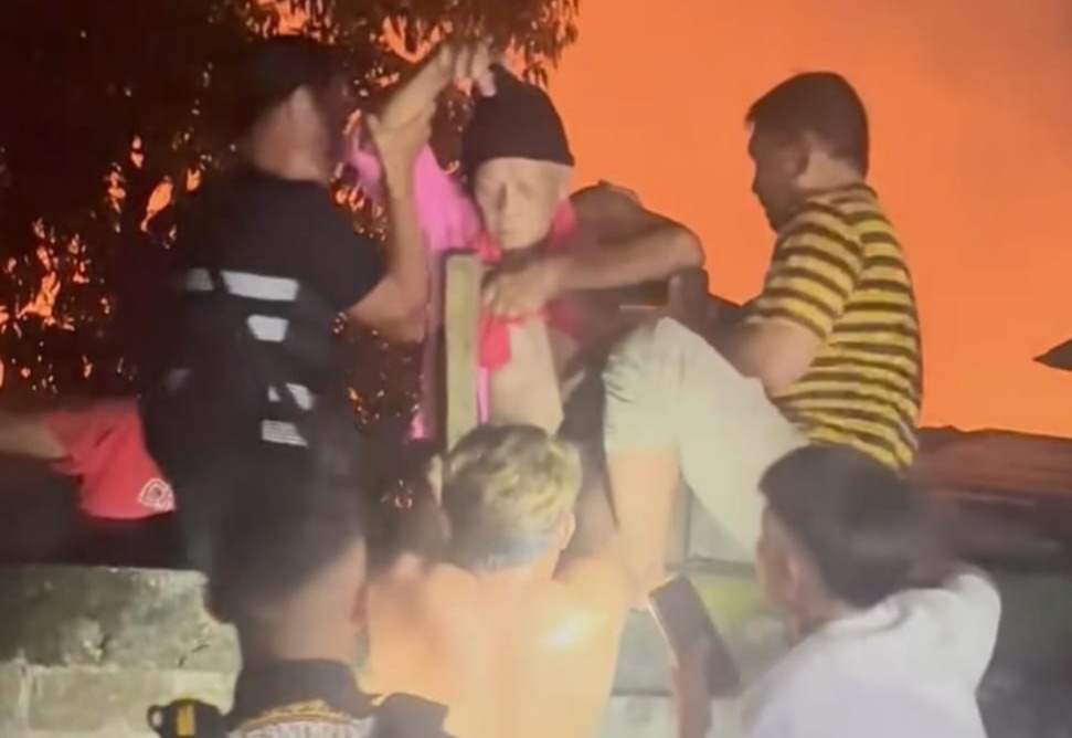 Kebakaran Panti Jompo di Manado