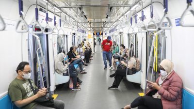 Libur dan Cuti Bersama Natal, MRT Jakarta Beroperasi hingga Pukul 24.00 WIB