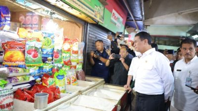 Mentan Amran Sidak Pasar, Tegaskan Saat Nataru Harga Pangan Tidak Boleh Dimainkan
