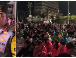 Perayaan Tahun Baru 2026 di Bundaran HI Jakarta: Antusiasme Tak Terhalang Hujan