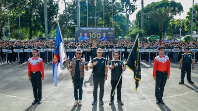 Dedie Rachim Kukuhkan Kontingen Kota Bogor Untuk Porprov Jabar 2026, Target 100 Emas