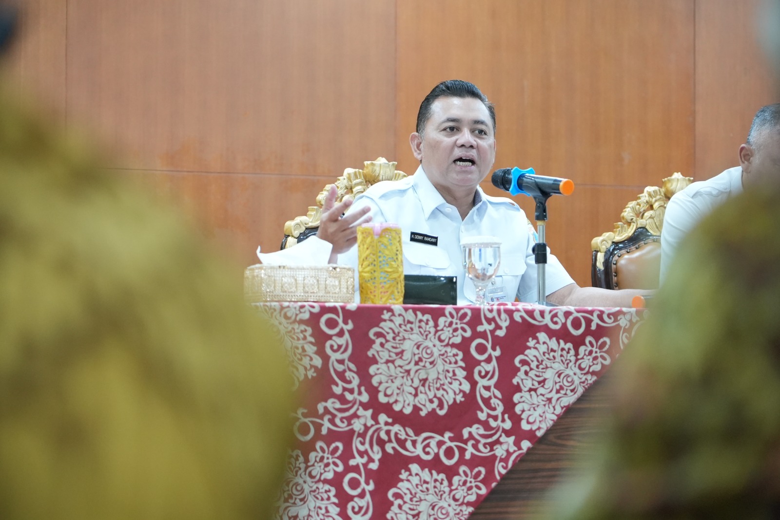 Sekretaris Kota (Sekko) Administrasi Jakarta Pusat Denny Ramdany. Foto: Andre