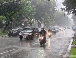 Sebagian Wilayah Jakarta Bakal Diguyur Hujan