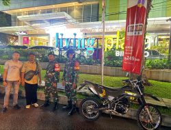 Cegah Gangguan Kamtibmas, Kodim 0506/Tgr Bersama Komduk Gelar Patroli Siskamling