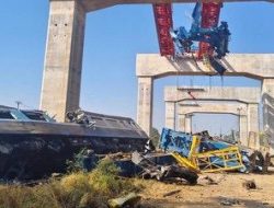 Saksi Ungkap Detik-Detik Kecelakaan Proyek Kereta Cepat di Thailand, 22 Orang Tewas