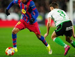 Barcelona Singkirkan Racing Santander, Melangkah Mantap ke Perempat Final Copa del Rey