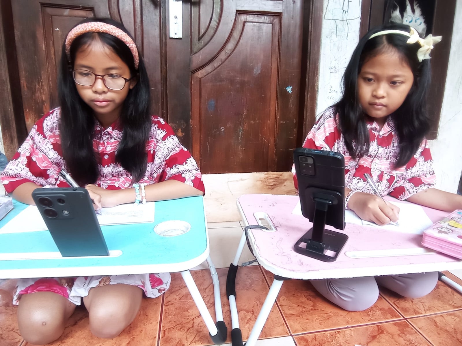 ilustrasi pembelajaran PJJ (foto: RBN/Saisan)