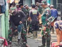 TMMD Ke-127 Depok Bergerak Cepat, Pengerasan Jalan dan RTLH Mulai Tunjukkan Hasil