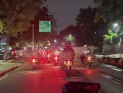 Patroli Gabungan Polda Metro Jaya di Jakarta Timur Bubarkan Balap Liar dan Pesta Miras