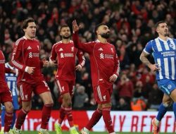 Liverpool Lolos ke Babak Kelima Piala FA Usai Tumbangkan Brighton 3-0
