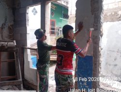 Harapan Baru bagi Warga, Program RTLH TMMD Kodim Depok Terus Berjalan