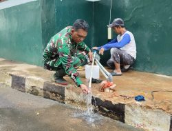 Hari Ke-13 TMMD Ke-127, Sumur Bor MI Darul Falah II Hampir Rampung