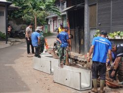 Hari Ke-14 TMMD, Progres Drainase Bojong Lio Capai 67 Persen