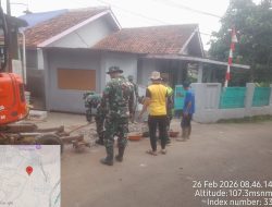 Progres TMMD Ke-127, Pembangunan Drainase Sukamaju Terus Dikebut di H+16