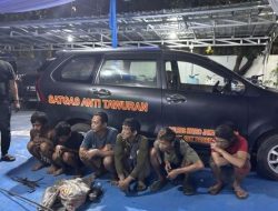 Polsek Pademangan Bongkar Sindikat Pencuri Besi Tol, Enam Pelaku Ditangkap Usai Kejar-kejaran