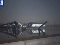 Tragedi Ambruknya Jembatan Rel Kereta di China Tewaskan 5 Pekerja, Penyidikan Keselamatan Diperketat