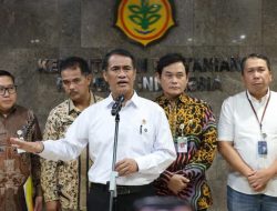 Mentan Pastikan Stok Beras Aman untuk 11 Bulan Ke Depan