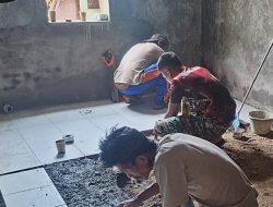 Rumah Warga Kurang Mampu Direhabilitasi, Progres TMMD Kodim Depok Capai 78 Persen