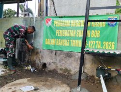 Akses Air Bersih Mengalir, Program Sumur Bor TMMD Depok Capai 100 Persen di Tiga Titik