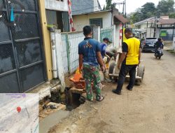 Pembangunan Drainase TMMD di Cilodong Capai 90 Persen