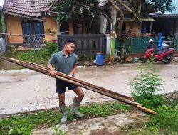 TNI Bersama Warga Sukses Selesaikan Pengerasan Jalan di Cilodong