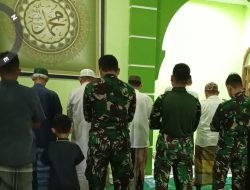 TMMD Depok Perkuat Silaturahmi Lewat Tarawih Berjamaah