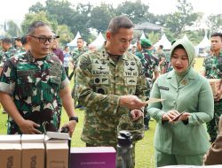 Pangdam Jaya Mayjen TNI Deddy Suryadi Buka Bazar Murah dan Salurkan Bingkisan Ramadhan untuk Prajurit dan Warakawuri