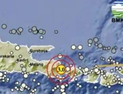 Gempa Magnitudo 3,0 Guncang Banyuwangi, BMKG Imbau Warga Tetap Waspada