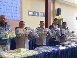 Polisi Bongkar Jaringan Narkoba Medan-Jakarta, Sita Puluhan Kilogram Sabu Bernilai Miliaran Rupiah